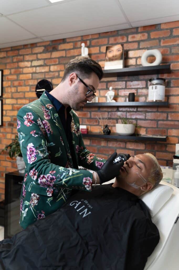 Botox Explained: What it is and how it works 1 Dr Juan Bester performing a Botox treatment on a patient at LightSculpt medical aesthetics clinic in Green Point, Cape Town