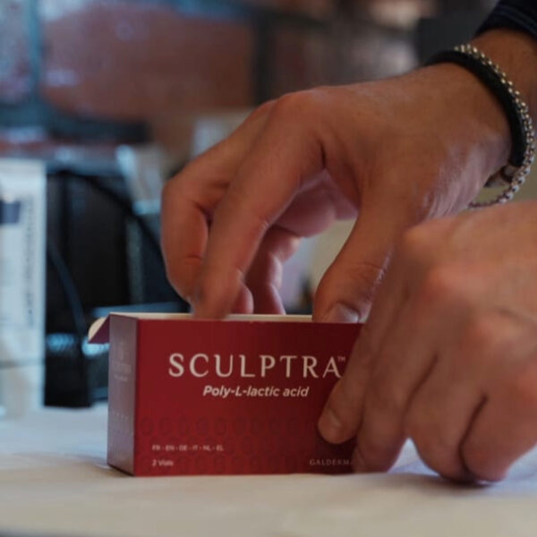 Sculptra collagen-stimulating treatment used at LightSculpt for natural facial rejuvenation.